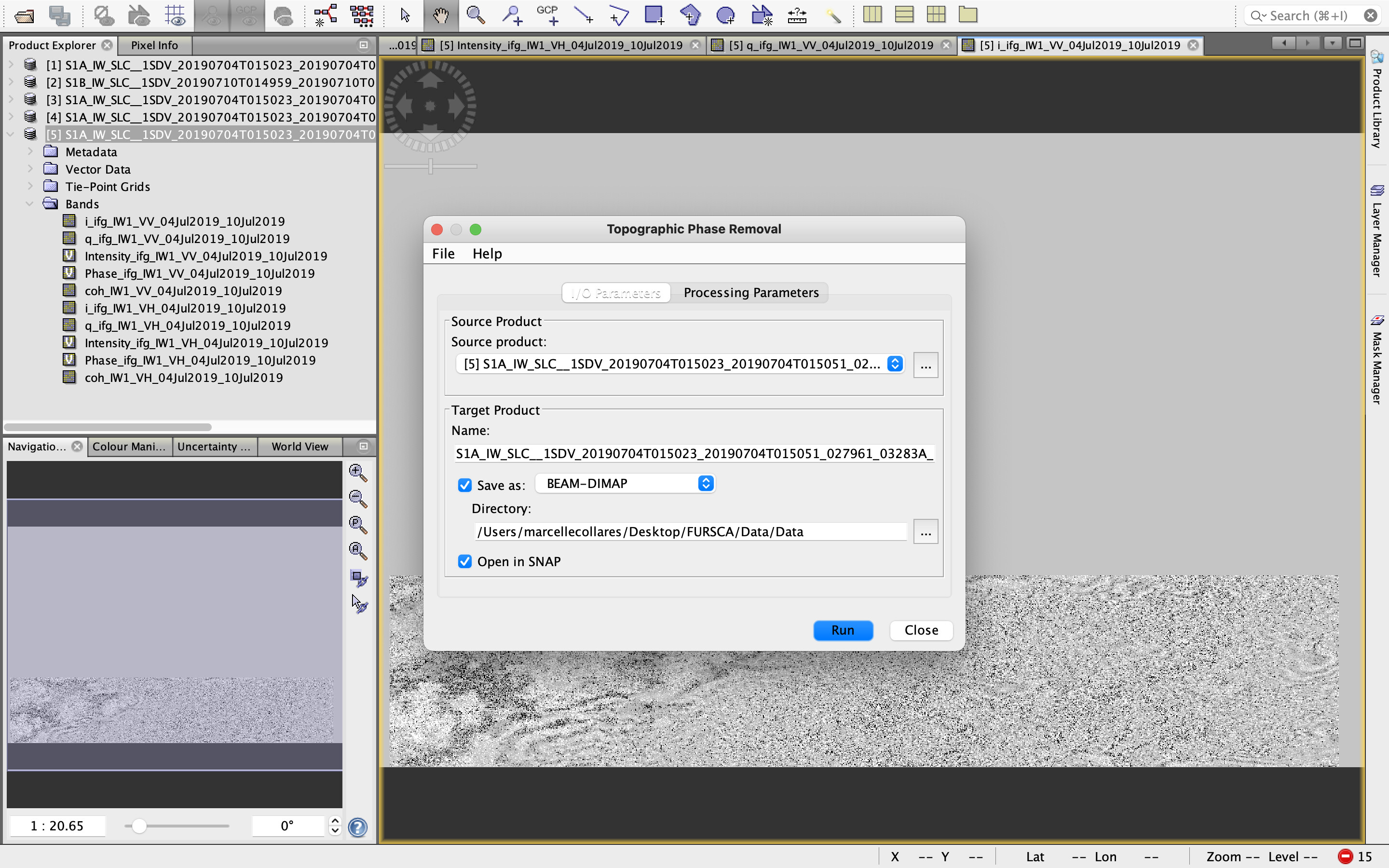 Topographic Phase Removal Error - Problem Reports - STEP Forum