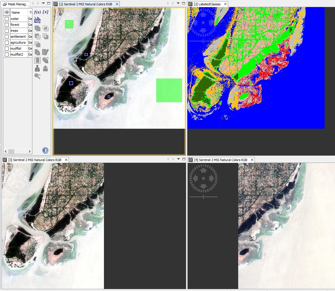 Random Forest Classification on Sentinel 2 Mosaic - Optical