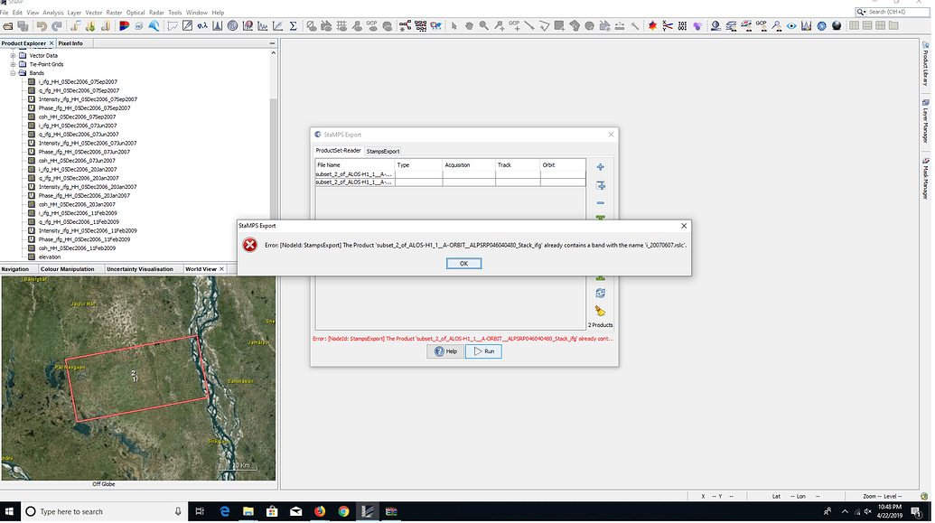 StaMPS export in SNAP snap STEP Forum