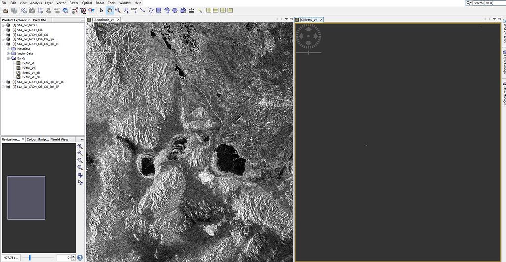 Unable To View Preprocessed Sentinel 1 Images S1tbx Step Forum 