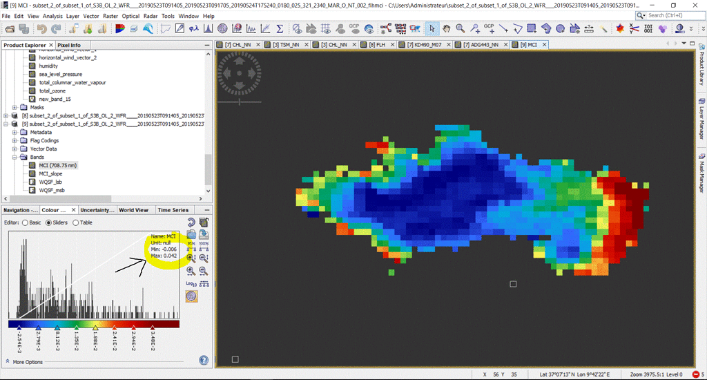 Sentinel 3 OLCI Data - S3tbx - STEP Forum