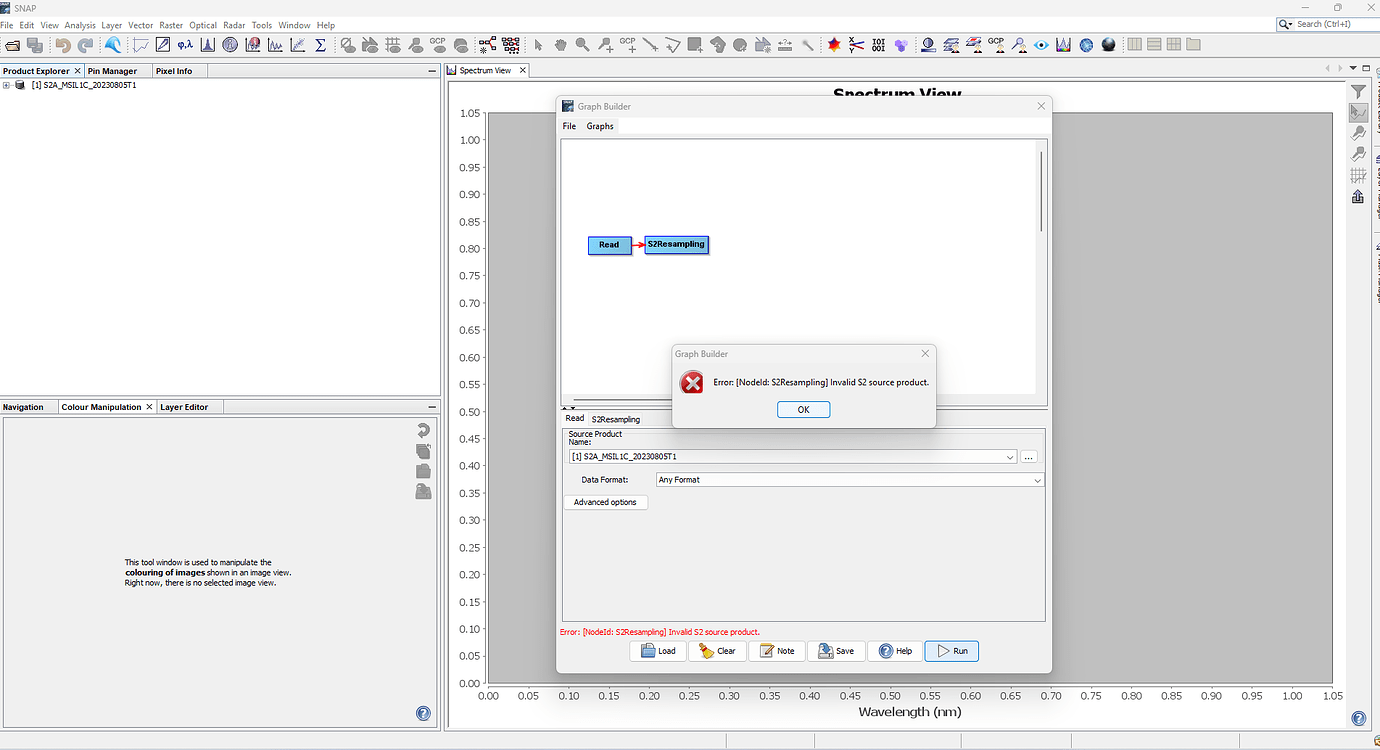 Graph building error optical toolbox step forum