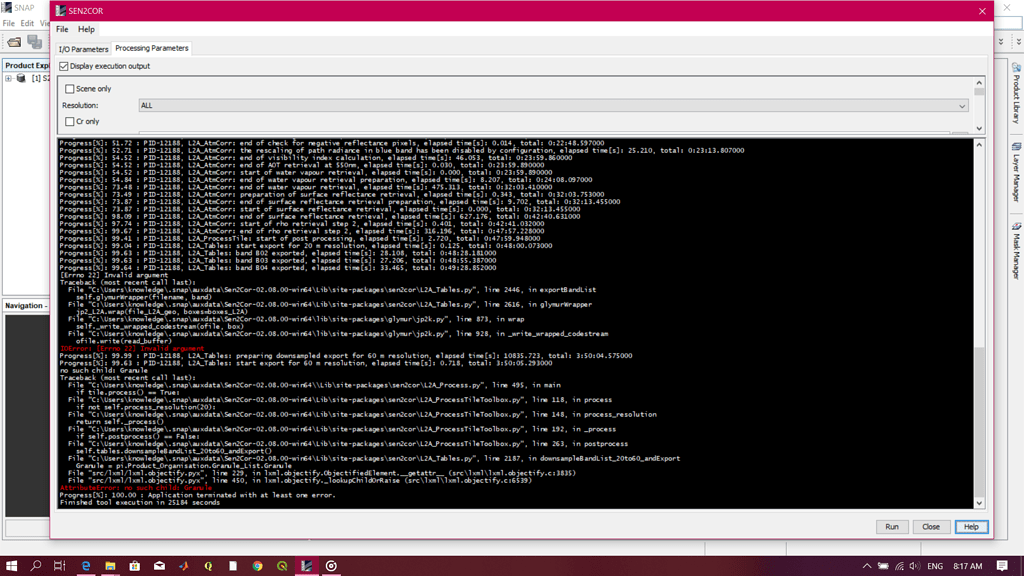 Sen2cor version 2 8 0 error sen2cor STEP Forum