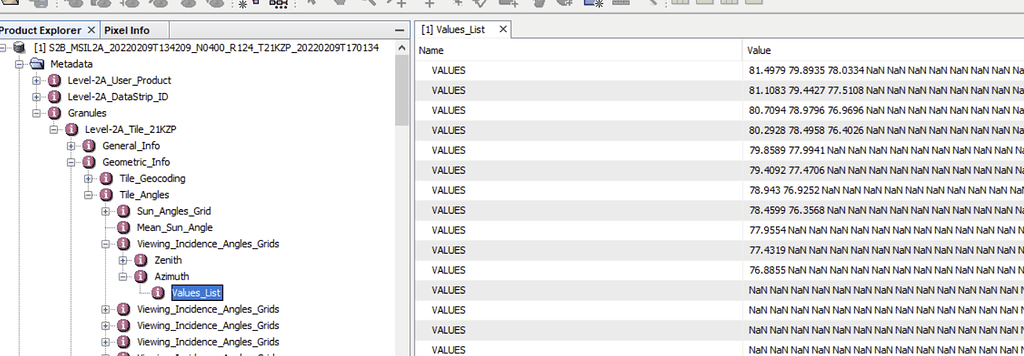 Sentinel 2 data satellite azimuth - Optical Toolbox - STEP Forum