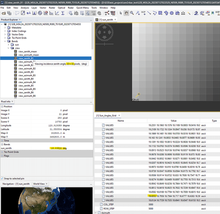Sentinel-2 - View and sun angle data not correctly read - Sentinel 2 ...