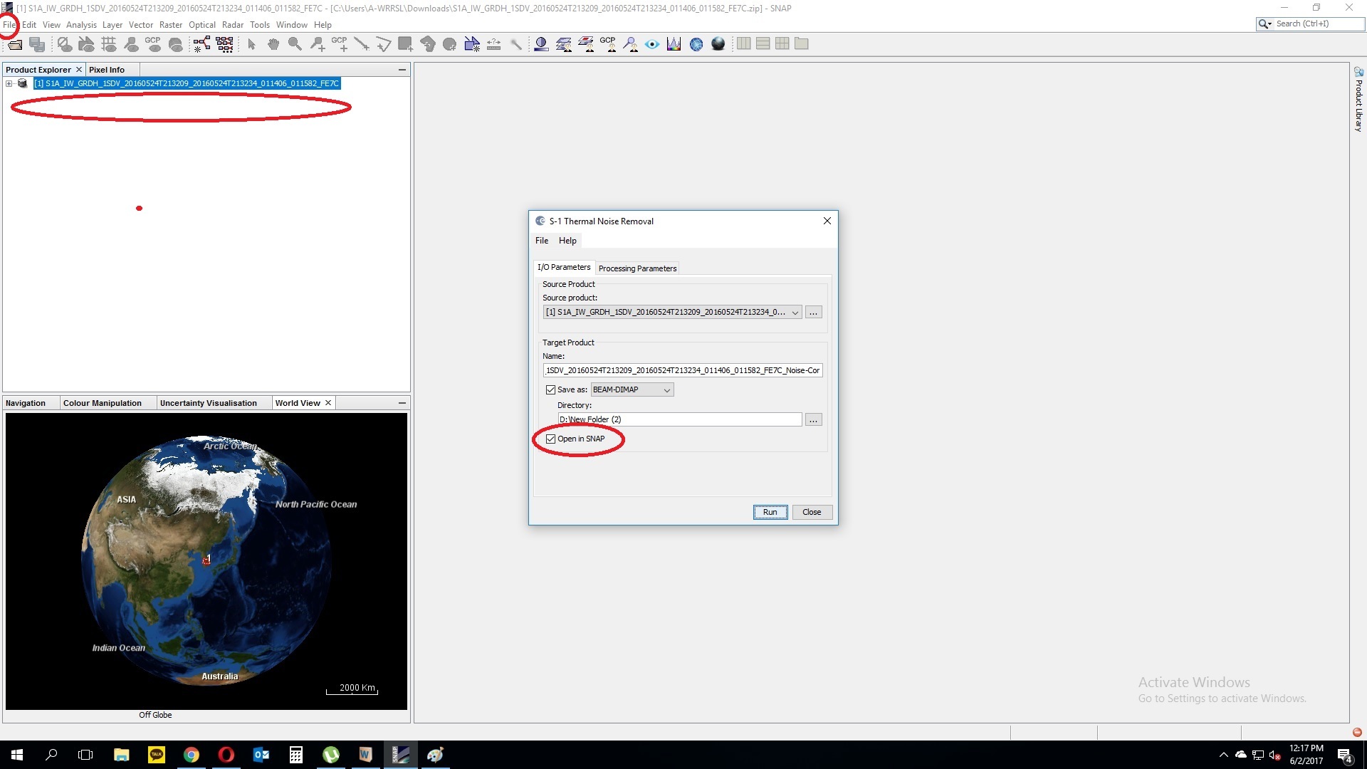 SNAP not working properly s1tbx STEP Forum