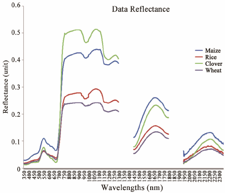 The-spectral-reflectance-pattern-for-the-different-crops